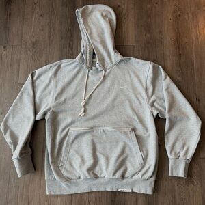 Nike Dri-FIT Light Gray Hoodie, Men’s Large, Like New